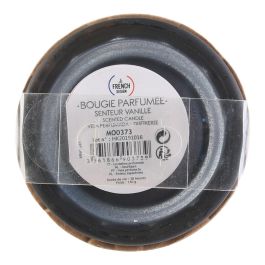 Home Deco Factory Vela con Campana de Cristal Aroma Ámbar Medidas Ø9 cm H12 cm