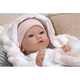 Muñeca elegance 38 cm aria rosa c/ manta (muñeco de peso) (cuerpo vinyl, sexo niña) Muñeca elegance 38 cm aria rosa c/ manta (muñeco de peso) (cuerpo vinyl, sexo niña)