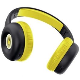 Trust 25405 Auriculares Inalámbricos Infantiles Nouna Kids con Micrófono, Bluetooth, Límite Volumen 85 dB, 15h Batería, Plegables, Negros