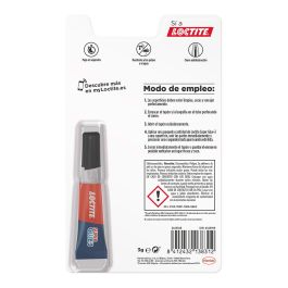 Loctite Pegamento Adhesivo Instantáneo Original 3 gr. Máxima Fuerza de Unión, Resistente al Agua, Multimaterial con Boquilla.