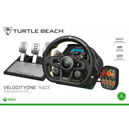 Turtle Beach VelocityOne Race - Sistema de control de simulación de carreras para PC y consola, negro