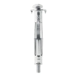 Rapid Taco de expansión metálico Ø8x46 tornillo m4x58, resistencia 25 kg, especial pladur, 10 unid Rapid Taco de expansión metálico Ø8x46 tornillo m4x58, resistencia 25 kg, especial pladur, 10 unid
