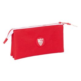 Bolso Escolar Portatodo Safta Triple Sevilla F.C. Corporativa 120x220x30 mm