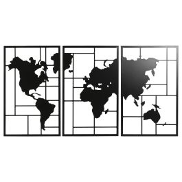 Decoracion Pared Loft DKD Home Decor Negro 2 x 65 x 120 cm Set de 3 (2 Unidades) Precio: 140.49999942. SKU: B1G8YB9PKP