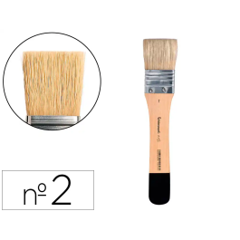 Liderpapel Brocha Paletina Plana Ancho 33.5 mm Pelo Cerda Certificado FSC Precio: 43.2212. SKU: B15S8GYPR2