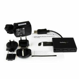 Hub USB Startech MSTDP123DP Negro Hub USB Startech MSTDP123DP Negro