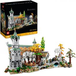 LEGO 10316 Icons El Señor de los Anillos Rivendel, Juego de Construcción 6167 Piezas para Adultos