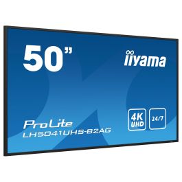 iiyama LH5041UHS-B2AG 50IN LCD UHD 4K 3840x2160 500cd/m2 24/7 3xHDMI 1xUSB 2.0 1xVGA