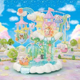 Sylvanian Families 5815 Castillo De Las Hadas - Parque de atracciones con disfraz de hada y conejo bebé de chocolate