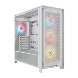 Corsair 5000D RS ARGB CC-9011310-WW Midi Tower PC Blanco con Ventana Lateral, Vidrio Templado y Ventiladores de 140mm Precio: 164.58999953. SKU: B1K82DXHDS