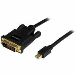 Adaptador Mini DisplayPort a DVI Startech MDP2DVIMM6B (1,8 m) Negro 1.8 m Precio: 33.2750003993. SKU: S55057136