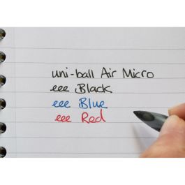 Uniball Rollerball Air Micro Uba-188-M 0.5 mm Rojo Caja 12 Ud