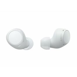 Auriculares Bluetooth Sony WF-C510 con estuche de carga/ Autonomía 5h/ Blancos