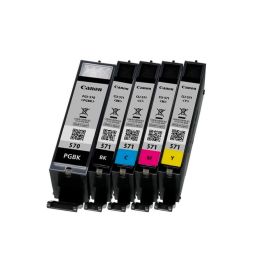 Canon Tinta Bk - C - M - Y Mg5750-Mg6850-Mg7750 - Cli571 Pack 4 Colores