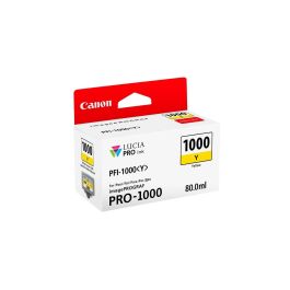 Cartucho de Tinta Original Canon PFI-1000 Amarillo Precio: 75.94999995. SKU: B15F4QZF7X