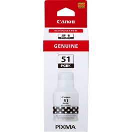 Botella de Tinta Original Canon GI-51/ Negra Precio: 18.49999976. SKU: B1BLJSLARJ