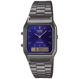 Reloj Hombre Casio AQ-230EGG-2AEF Negro Plateado Precio: 98.50000039. SKU: B1D6F783TG