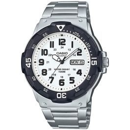 Reloj Hombre Casio DIVER 100M Blanco Plateado (Ø 44,5 mm) Precio: 98.61500014519999. SKU: S7201461