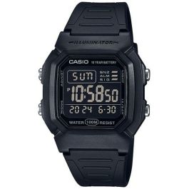 Reloj Unisex Casio W-800H-1BVES Negro (Ø 36 mm) (Ø 37 mm) Precio: 56.95000036. SKU: S7233061