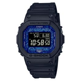 Reloj Hombre Casio G-Shock GW-B5600BP-1ER COLLECTION BLUE PAISLEY SERIE ***SPECIAL PRICE*** Negro Azul Precio: 108.59000042. SKU: B13HVCT6JN