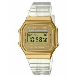 Reloj Unisex Casio VINTAGE COLLECTION - TRANSPARENT BAND - GOLD Precio: 68.3650001815. SKU: B1JNRFSPF8