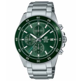 Reloj Hombre Casio EFR-526D-3AVUEF Verde Plateado Precio: 134.95000046. SKU: B12R2FGMFC