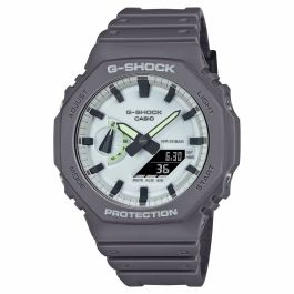 Reloj Hombre Casio G-Shock GA-2100HD-8AER Blanco (Ø 44,5 mm) Precio: 133.94999959. SKU: B15RCX7M8A