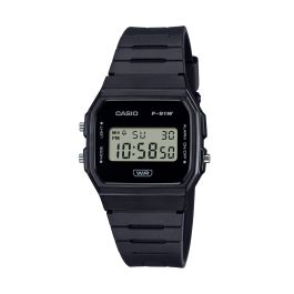 Reloj Hombre Casio F-91WB-1AEF (Ø 35 mm) Precio: 69.9259006171. SKU: B1CY2DPH7T