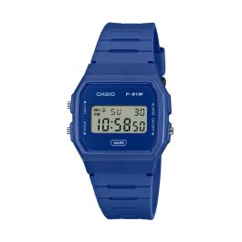 Reloj Hombre Casio F-91WB-2A1EF (Ø 35 mm) Precio: 69.9259006171. SKU: B19NT3DTHR