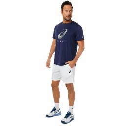 Camiseta de Manga Corta Hombre Asics Court Azul