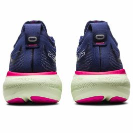 Zapatillas de Running para Adultos Asics Gel-Nimbus 25 Mujer Azul marino