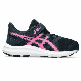 Zapatillas de Running para Niños Asics Jolt 4 PS Rosa Azul oscuro