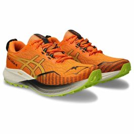 Zapatillas de Running para Adultos Asics Fuji Lite 4 Montaña Hombre Naranja