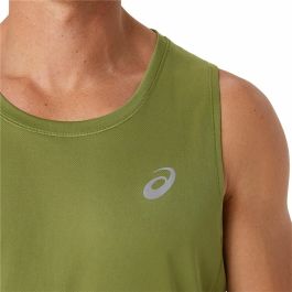 Camiseta de Tirantes Hombre Asics Core Singlet Verde