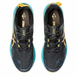 Zapatillas de Running para Adultos Asics Fuji Lite 4 Negro
