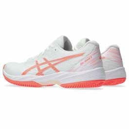 Zapatillas de Tenis para Mujer Asics Gel-Resolution 9 Clay/Oc Blanco