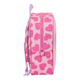 Mochila Infantil Barbie Love Rosa 22 x 27 x 10 cm