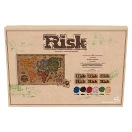 Hasbro Gaming C2322 Juego de Mesa Risk Edición Vintage: Ejércitos, Tablero y Caja de Madera Rústica, +10 Años, Español Hasbro Gaming C2322 Juego de Mesa Risk Edición Vintage: Ejércitos, Tablero y Caja de Madera Rústica, +10 Años, Español