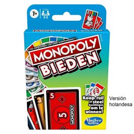 Juego Monopoly Bid Holandés F1699 Hasbro Gaming Precio: 2.59000016. SKU: B125E86VM5