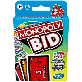Juego Monopoly Bid Italiano F1699 Hasbro Gaming