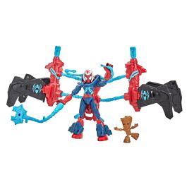 Figura Spiderman Bend And Flex Mision Espacio F3739 Avengers