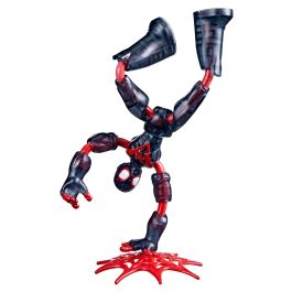 Figura Miles Morales Bend And Flex Misiones F3844 Spiderman