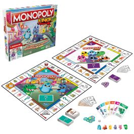 Monopoly Junior 2 Juegos En 1 F8562 Hasbro Gaming