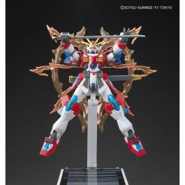 BANDAI HOBBY Figura Kamiki Burning Gundam High Grade 1/144 - Gundam Build Fighters Try, Material PS, PE