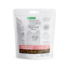 Nature's Protection Snacks para Perros Junior Growth Development, Sin Cereales, para Pelaje Blanco, con Tear Stains Off, 150g Precio: 4.4999999. SKU: B1AZ6QGKR7