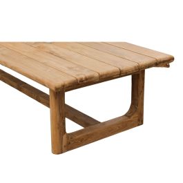 DKD Home Decor Mesa de Centro Balinesa de Teca 70 x 180 x 40 cm