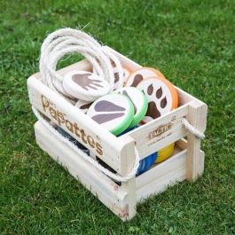 Tactic Juego de Mesa Los papattes - Aventura de Animales de la Sabana: Acércate al Río, Evita Cocodrilos. Ideal para Jugar en Hierba o Arena.