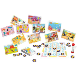 Tactic Aprendamos Word Rally - Juego Educativo Táctico para 2 o más Jugadores, Edad 4+