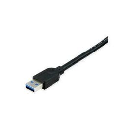 Equip Cable Alargador USB 3.0 133348, 15m, USB-A Macho a USB-A Hembra, Negro