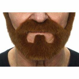 Barba y bigote adulto talla única Barba y bigote adulto talla única